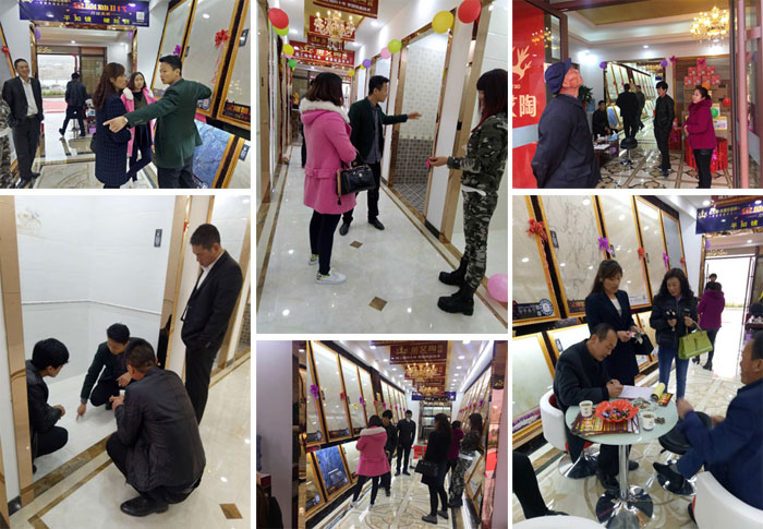 甘肃会宁网信快3·(中国游)官方网站瓷砖品牌专卖店历经几个月的华丽蜕变，盛装开业！