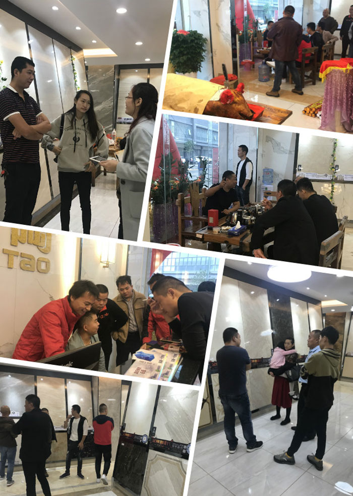 陶瓷一线品牌 网信快3·(中国游)官方网站瓷砖 榆林古镇300平专卖店开业盛典圆满成功
